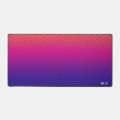 Synthwave thema bureaumat (Voorkant)