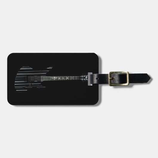 Synyster Guitar Bagagelabel (Voorkant horizontaal)