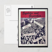 Syphilis en Gonorroe Briefkaart (Voorkant / Achterkant)