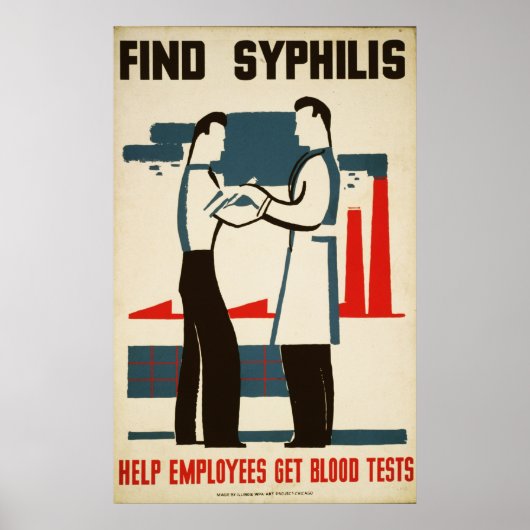 Syphilis  Health Poster zoeken (Voorkant)