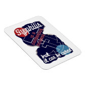 Syphilis is een gevaarlijke ziekte magneet (Rechterzijde)