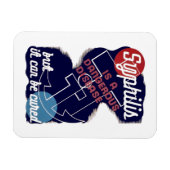 Syphilis is een gevaarlijke ziekte magneet (Horizontaal)