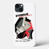 Syphilis ~ Menace naar de industrie Case-Mate iPhone Case (Achterkant)