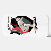 Syphilis ~ Menace naar de industrie Case-Mate iPhone Case (Achterkant (horizontaal))