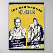 Syphilis Poster (Voorkant)