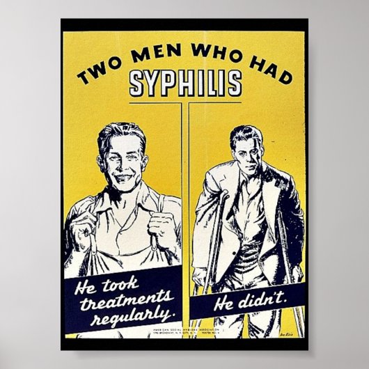 Syphilis Poster (Voorkant)