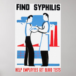 Syphilis Poster zoeken