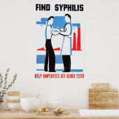 Syphilis Poster zoeken (Keuken)
