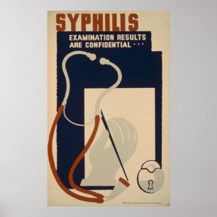 Syphilis  WPA Health Poster