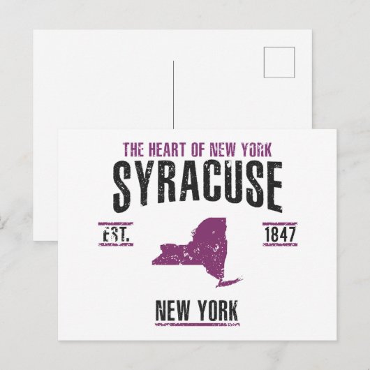 Syracuse Briefkaart (Voorkant / Achterkant)