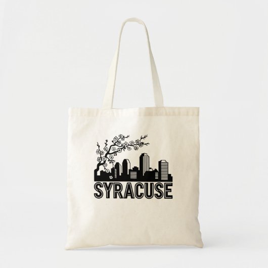 Syracuse City New York Verenigde Staten Tote Bag (Voorkant)