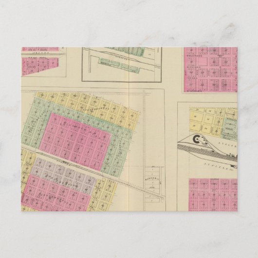 Syracuse, Coolidge, Hudson, Loco, Kansas Briefkaart (Voorkant)