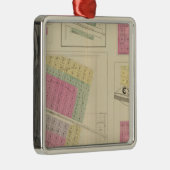 Syracuse, Coolidge, Hudson, Loco, Kansas Metalen Ornament (Rechts)