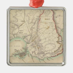 Syracuse en overblijvende overblijfselen van de vi metalen ornament