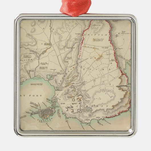 Syracuse en overblijvende overblijfselen van de vi metalen ornament (Voorkant)