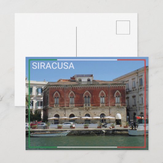 Syracuse - Italië Briefkaart (Voorkant / Achterkant)