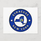 Syracuse New York Briefkaart (Voorkant)