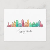 Syracuse NEW YORK Briefkaart (Voorkant)