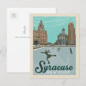 Syracuse, New York Briefkaart (Voorkant / Achterkant)