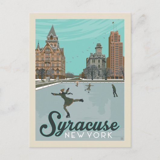 Syracuse, New York Briefkaart (Voorkant)