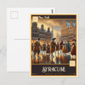 Syracuse, New York | Briefkaart (Voorkant / Achterkant)