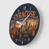 Syracuse New York Grote Klok (Hoek)