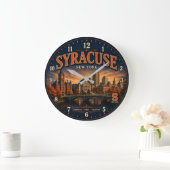 Syracuse New York Grote Klok (Huis)
