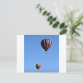 Syracuse New York Hot air ballonfestival Briefkaart (Staand voorkant)