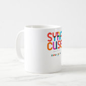 Syracuse New York Mid Century, Pop Art, Koffiemok (Voorkant links)