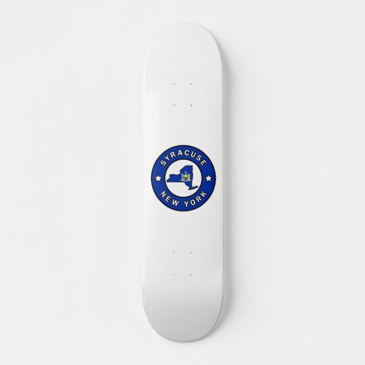 Syracuse New York Persoonlijk Skateboard (Voorkant)
