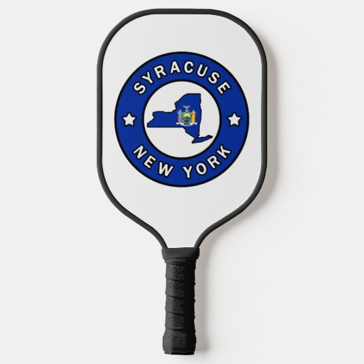 Syracuse New York Pickleball Paddle (Achterkant)