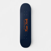 Syracuse, New York Skateboard (Voorkant)
