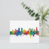 Syracuse New York Skyline Briefkaart (Staand voorkant)