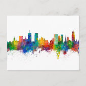Syracuse New York Skyline Briefkaart (Voorkant)