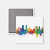 Syracuse New York Skyline Magneet (Voorkant / Achterkant)