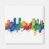 Syracuse New York Skyline Magneet (Voorkant)