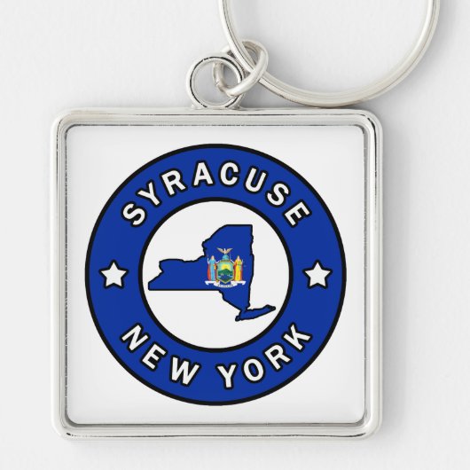 Syracuse New York Sleutelhanger (Voorkant)