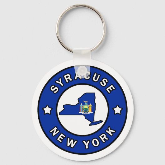 Syracuse New York Sleutelhanger (Voorkant)