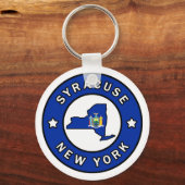 Syracuse New York Sleutelhanger (Voorkant)