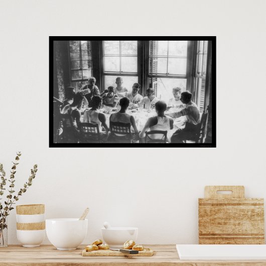 Syracuse Rowing Dinner 1908 Poster (Keuken)