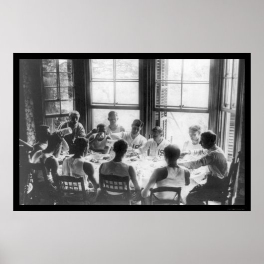 Syracuse Rowing Dinner 1908 Poster (Voorkant)