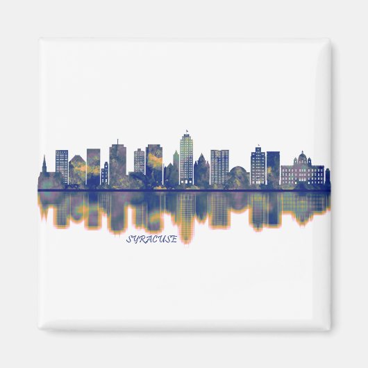 Syracuse Skyline Magneet (Voorkant)