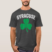 Syracuse St Patricks Day Parade Irish Shamrock T-shirt (Voorkant)