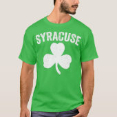 Syracuse St Patricks Day Parade Irish Shamrock T-shirt (Voorkant)