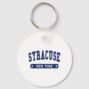 Syracuse T-shirts op de stijl van het New York Col Sleutelhanger