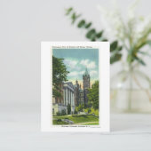 Syracuse U Campus-Uitzicht met Crouse College Briefkaart (Staand voorkant)