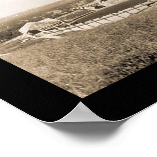 Syracuse University NY Foto 1909 Poster (Hoek)