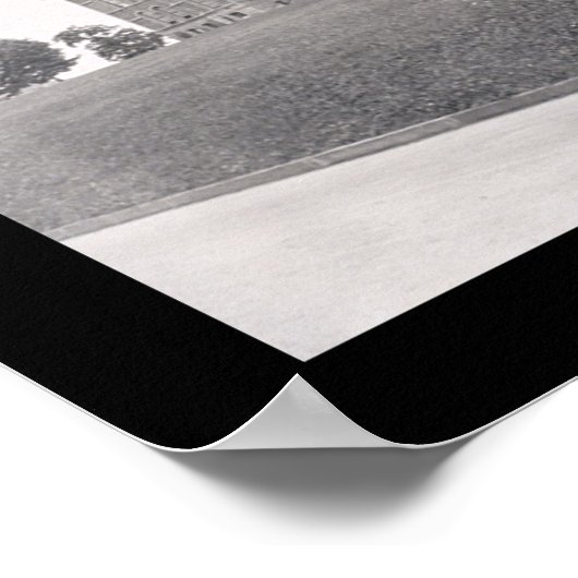 Syracuse University NY Foto 1909 Poster (Hoek)