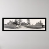 Syracuse University NY Foto 1909 Poster (Voorkant)