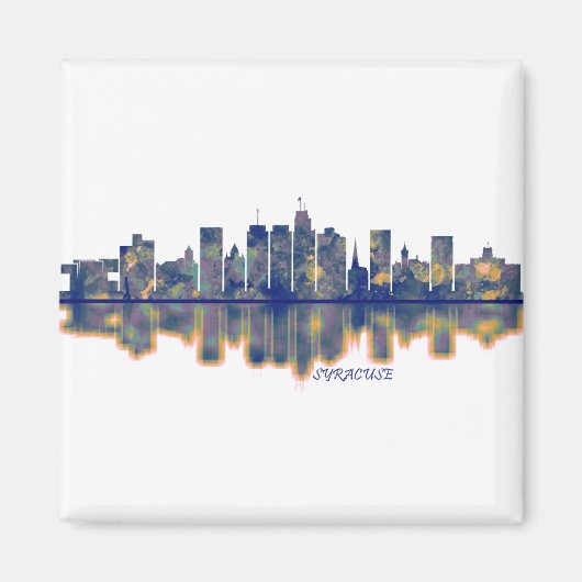 Syracuse USA Skyline Magneet (Voorkant)